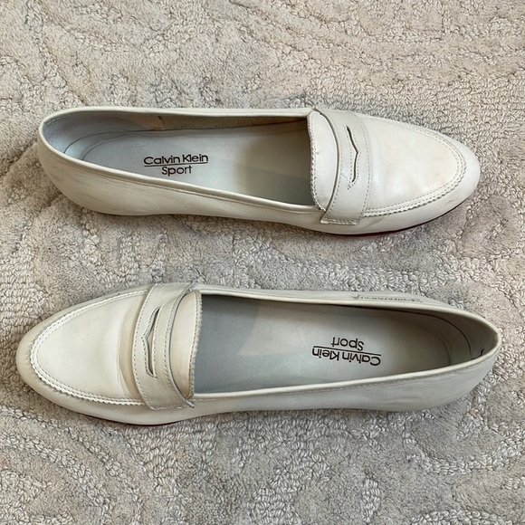Calvin Klein Shoes - Vintage Calvin Klein Leather Loafers